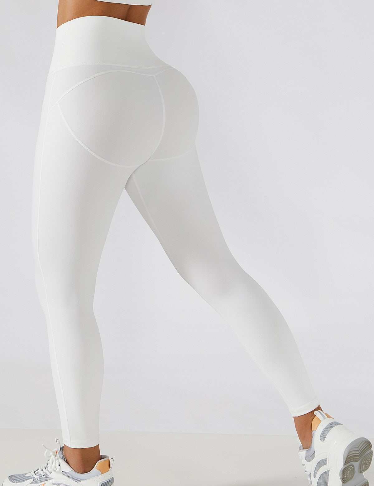 Zip Front Booty Contour Leggings by bornfocus