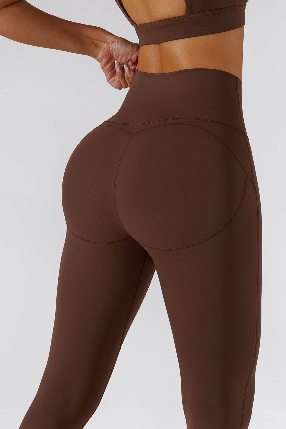 Zip Front Booty Contour Leggings by bornfocus