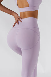 Zip Front Booty Contour Leggings by bornfocus