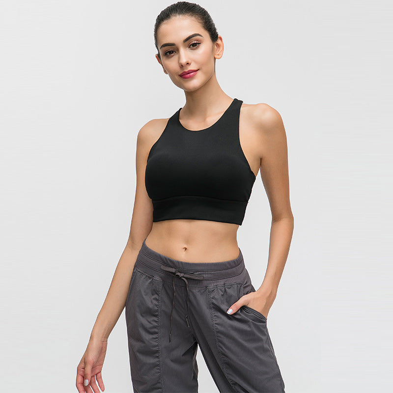 Turtleneck sports bra by bornfocus