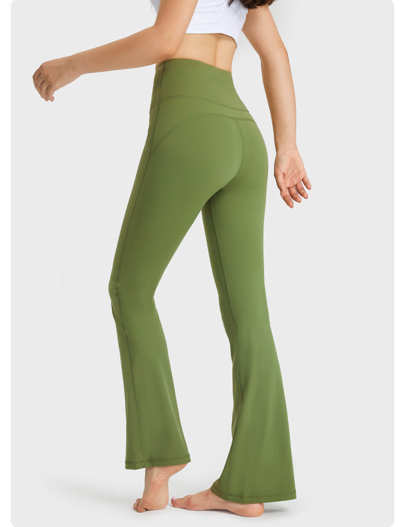 High Waist Tummy Hip Lift Yoga Pants by bornfocus